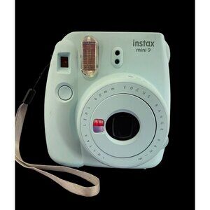 Fujifilm Instax Mini 9 Instant Film Camera Light Blue